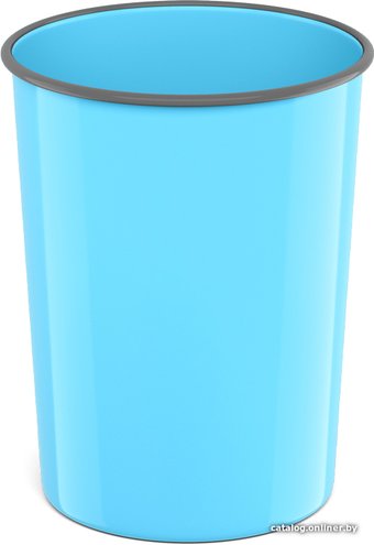 Корзина для бумаг Erich Krause Pastel 58454 (голубой)