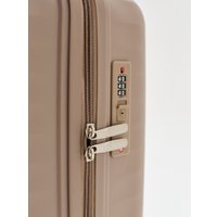 Чемодан-спиннер L'Case Cancun 21 (S, кофе)