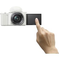 Беззеркальный фотоаппарат Sony ZV-E10L Kit 16-50mm (белый)