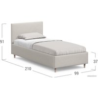 Кровать Moon Family 1259 К004441 90x200