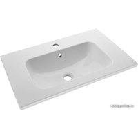  Smile Тумба Фреш 80 с умывальником Эйфория 80 (белый/белый)