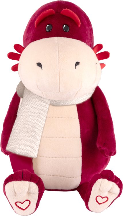 

Классическая игрушка Maxitoys Дракон Патрик в шарфике MT-MRT012312-3-20