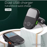 FM-модулятор LDNIO C706Q (с кабелем USB Type-C)