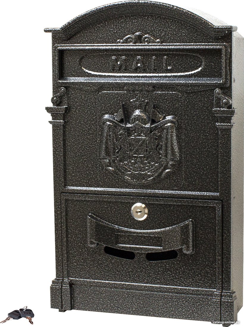 Почтовый ящик Аллюр №4010 (серебристый)