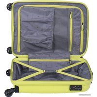 Чемодан-спиннер Puccini Madagascar 55 см (зеленый)