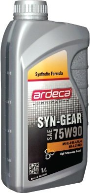 

Трансмиссионное масло Ardeca SYN-GEAR 75W90 1л