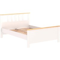 Кровать Mio Tesoro Сага 140x200 2.08.04.060.14 (белый/ясень)