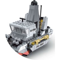 Конструктор JIE-STAR Легкий фрегат 53776 (214эл)