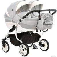 Универсальная коляска Indigo Duo (2 в 1, In 02, светло-серый)