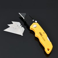 Нож строительный Deli DL006K