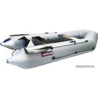 Моторно-гребная лодка Хантер 290 Р (серый)