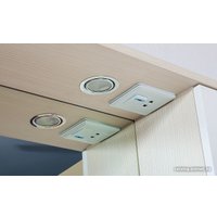  Бриклаер Шкаф с зеркалом Токио 70 L (светлая лиственница)