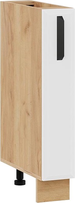 

Шкаф напольный Трия Тиана 1Н15К (дуб крафт золотой/белый супермат)