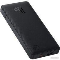 Внешний аккумулятор Baseus Airpow Lite Power Bank 15W 10000mAh P10067500123-00 (черный) + брендированный брелок Baseus