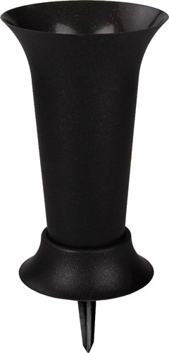 Ваза садовая Альтернатива М5143 (черный)