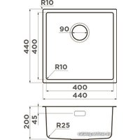 Кухонная мойка Omoikiri Tadzava 44-U/I-GM Ultra