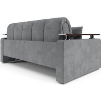 Диван Мебель-АРС Аккордеон Бакли НПБ 180x200 (Vivaldi темно-серый)