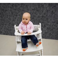 Растущий стул Millwood Вырастайка Eco Prime с ограничителем (белый)