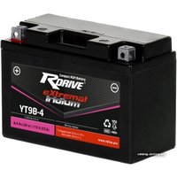 Мотоциклетный аккумулятор RDrive eXtremal Iridium YT9B-4 (8 А·ч)