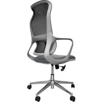 Офисное кресло SitUp LATI-H Grey Chrome (сетка Grey/Grey) в Мозыре