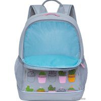 Школьный рюкзак Grizzly RG-163-6/1 (серый)