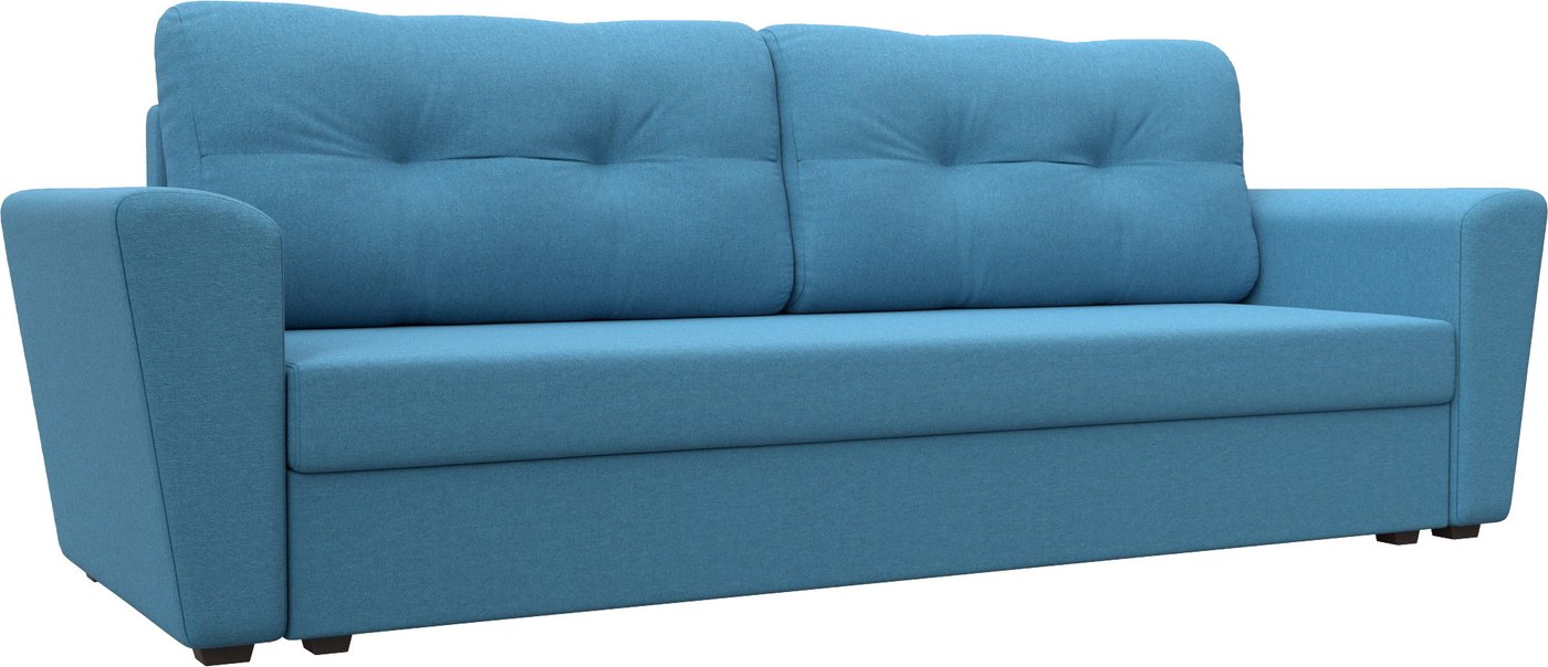 

Диван Лига диванов Амстердам Лайт 121135 (рогожка амур голубой)