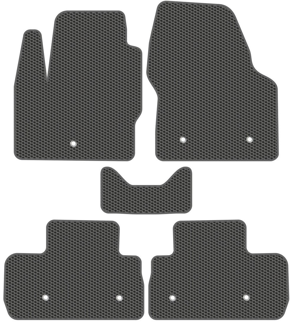 Комплект ковриков для авто Alicosta Land Rover Freelander II (suv / L359) 2010 - 2014 (серый)