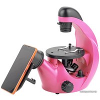 Детский микроскоп Микромед Эврика 40х-320х инвертированный (фуксия) 26399