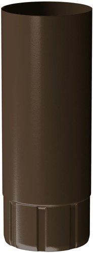 Кровля Docke Stal Premium Труба водосточная D90 3 м (каштан 8017)