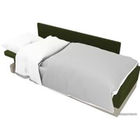 Тахта Лига диванов Никас 105201 (левый, зеленый/бежевый)