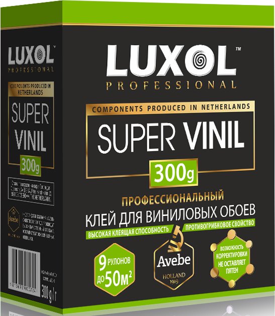 

Клей для обоев Luxol Professional Super Vinil (300 г)