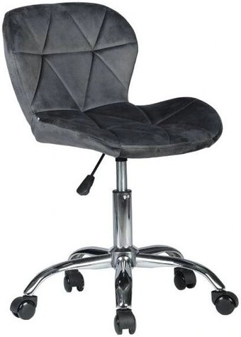 Офисное кресло King Style Uno Velvet Chrome (серый)
