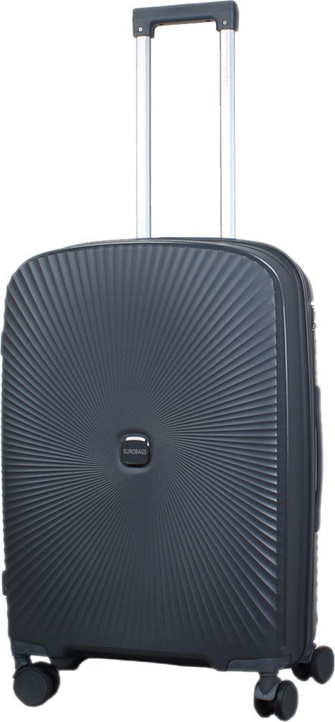 Чемодан-спиннер Eurobags PP-N81 (L, графит)
