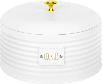 Емкость Elan Gallery Cookies 240486 (белый металл)
