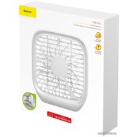 Вентилятор Baseus Foldable Vehicle-mounted Backseat Fan (белый)