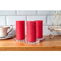 Набор свечей Мелт 150 мм (3 шт, красный)