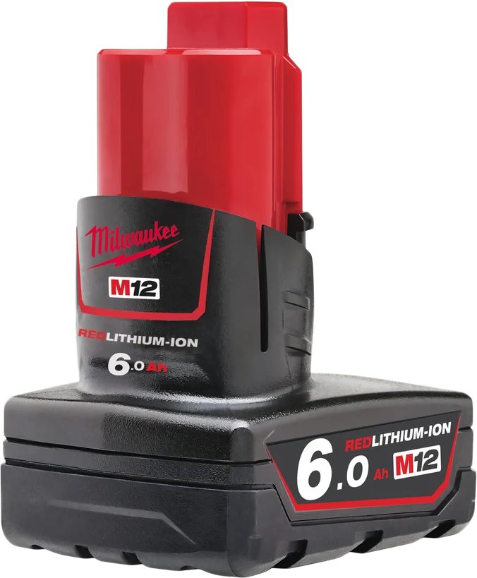

Аккумулятор Milwaukee M12 M12B6 4932451395 (12В/6 Ач)