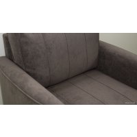 Интерьерное кресло Нижегородмебель Лора ТК 331 (ультра стоун серо-коричневый/бежевый)