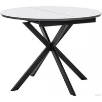 Кухонный стол Мебель Импэкс Leset Капри (антрацит/черный)