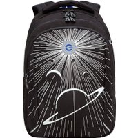 Школьный рюкзак Grizzly RB-452-2f (черный)