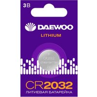 Батарейка Daewoo Lithium CR2032 (1 шт)