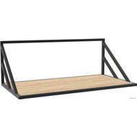 Полка TMB Loft Айви ЛДСП 90x30x30 (дуб небраска натуральный)