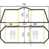 Кемпинговая палатка НК-Галар Свирь-4