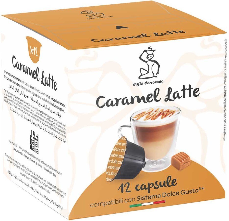 

Кофе в капсулах Corcovado Caramel Latte 12 шт