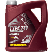 Трансмиссионное масло Mannol Type T-IV Automatic Special 4л