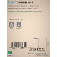 Подвесная люстра Eglo Townshend 43134