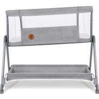 Приставная детская кроватка Lionelo Luna (grey concrete)
