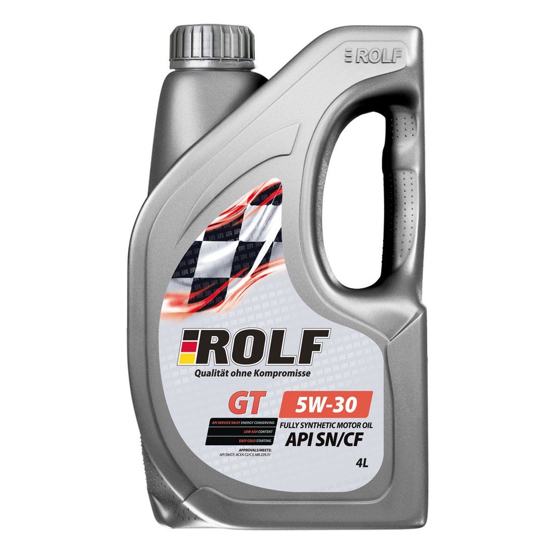 

Моторное масло ROLF GT 5W-30 API SN/CF 4 л