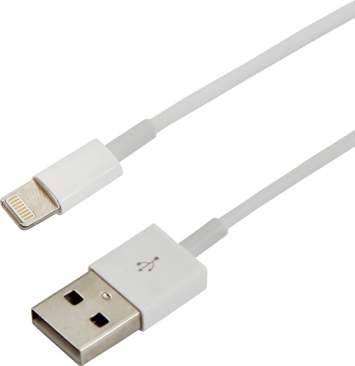 

Кабель Rexant 18-1121 USB Type-C - Lighting (1 м, белый)