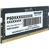 Оперативная память Patriot Signature Line 16ГБ DDR5 SODIMM 5200 МГц PSD516G520081S